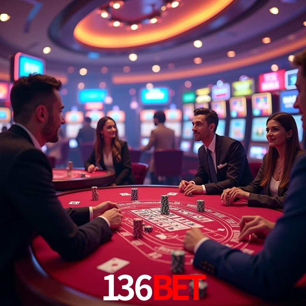 Mesa de Blackjack 136bet